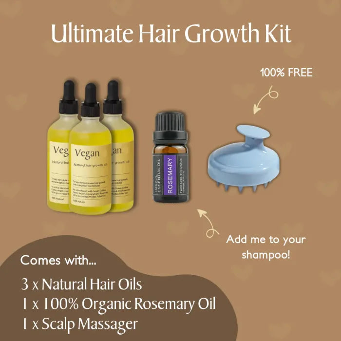 Houdini Natural Vegan Hair Growth Oils